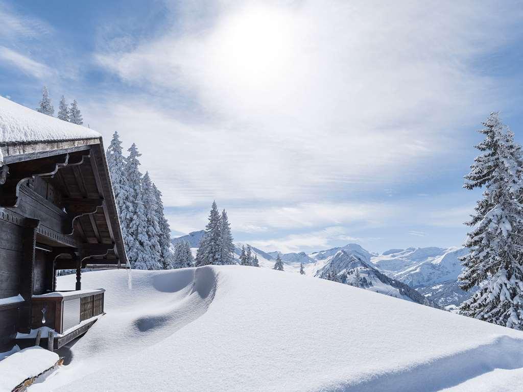 Hotel The Alpina Gstaad Esterno foto