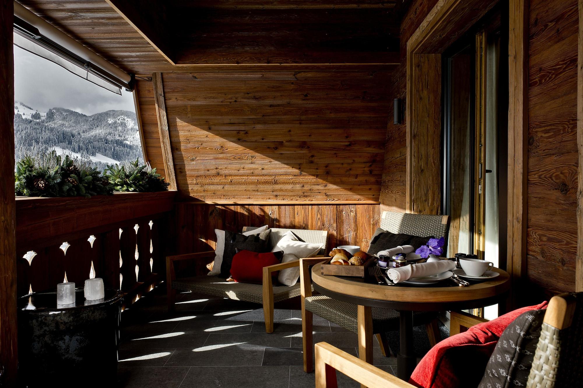 Hotel The Alpina Gstaad Esterno foto