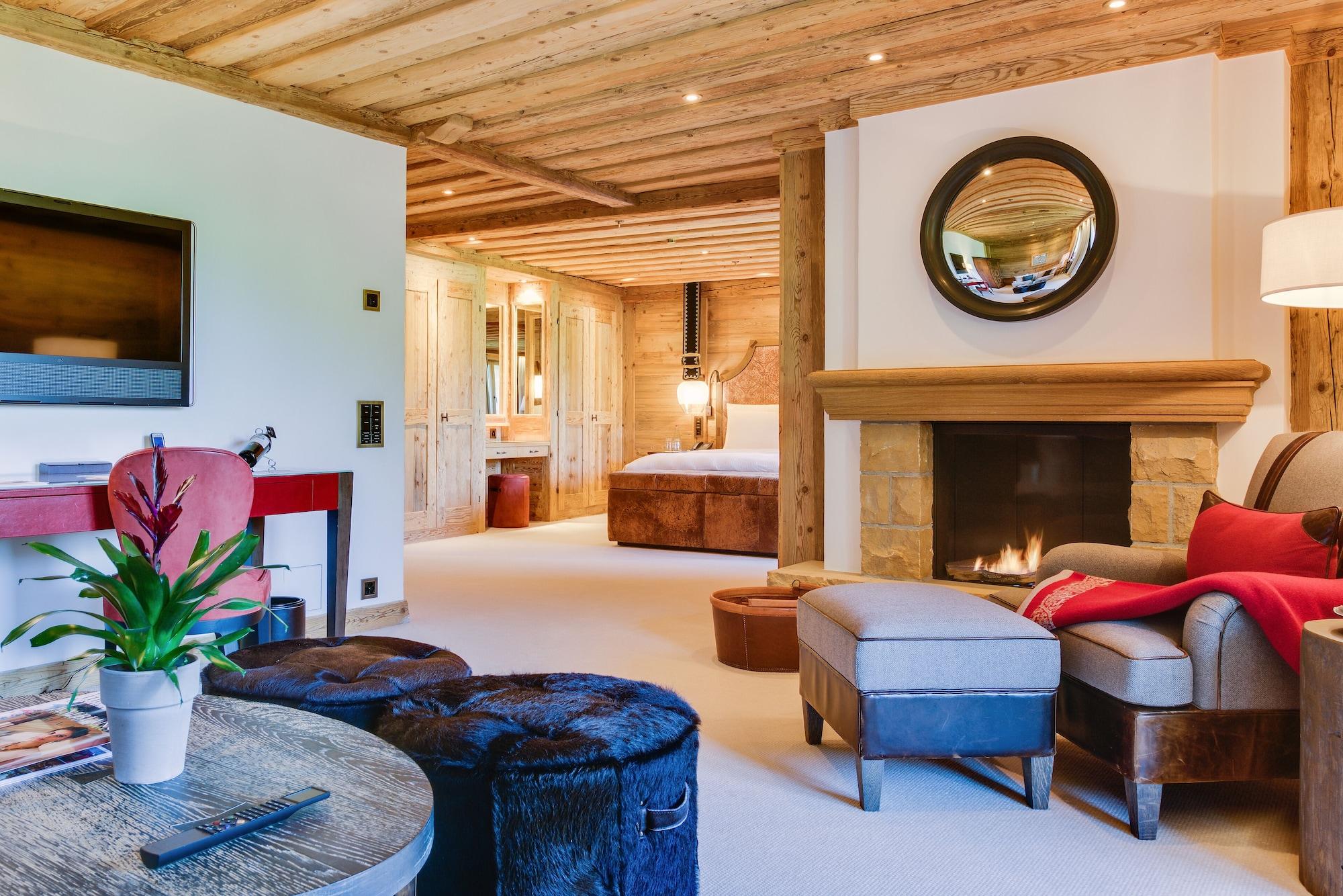 Hotel The Alpina Gstaad Esterno foto