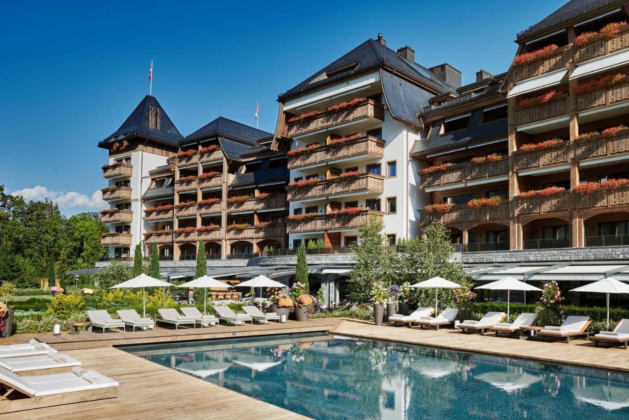 Hotel The Alpina Gstaad Esterno foto